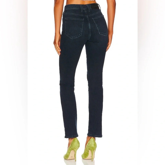 REVOLVE: 7 For All Mankind Easy Slim Jeans Sz 31 Color: Sunbeam - Picture 3 of 15